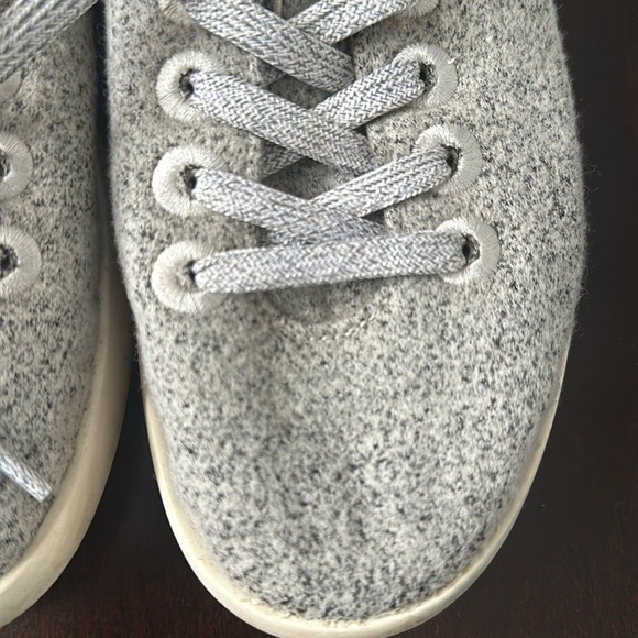 Allbirds Womens Wool Pipers Shoes/Sneakers Dapple Gray & White Sz 8 Minimalist - Picture 8 of 10